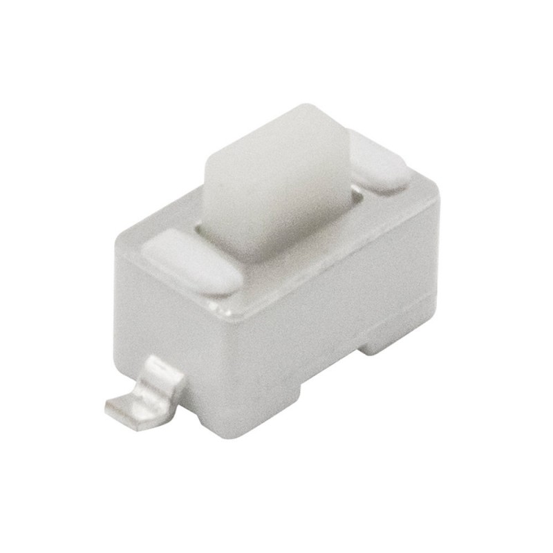 تک سوئیچ 3x6x5mm پکیج SMD (سفید)
