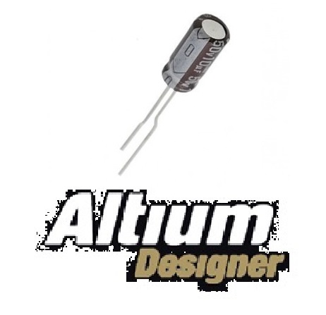 کتابخانه خازن قطر 5mm برای ALTIUM DXP